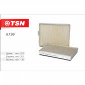 9780 Фильтр TSN салона пылевой (комплект 2 штуки) BMW 5 E39 9780 Фильтр TSN салона пылевой (комплект 2 штуки) BMW 5 E39