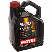 Масло мотор. MOTUL  8100 X-CLEAN EFE 5W30 (5л.) (1*4)