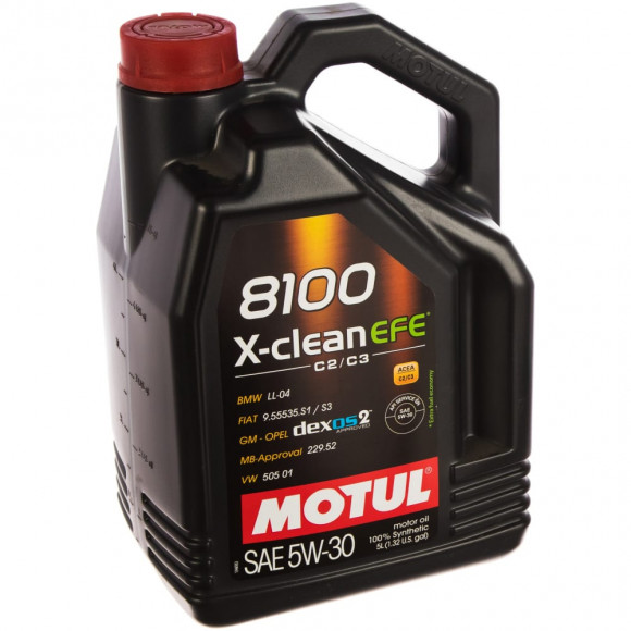 Масло мотор. MOTUL 8100 X-CLEAN EFE 5W30 (5л.) (1*4) Масло мотор. MOTUL 8100 X-CLEAN EFE 5W30 (5л.) (1*4)