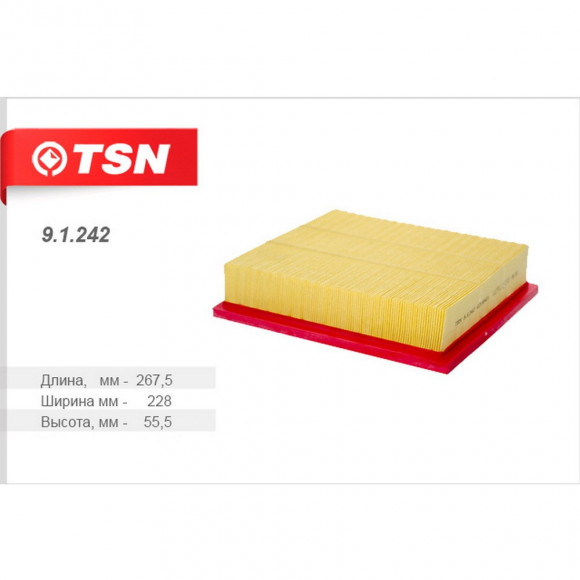91242 Фильтр TSN воздушный VOLKSWAGEN GOLF III VENTO