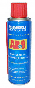 ABRO Смазка многоцелевая проникающая АВ-8 450мл. (wd-40) 1*12шт. ABRO Смазка многоцелевая проникающая АВ-8 450мл. (wd-40) 1*12шт.