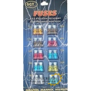 9502 ATN Fuse Штекерные предохранители (mini) 9502 ATN Fuse Штекерные предохранители (mini)