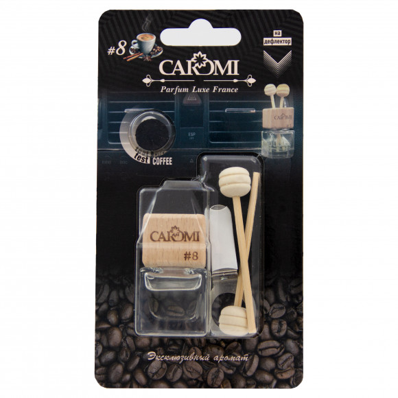 Ароматизатор на дефлектор CAROMI Кофе #8