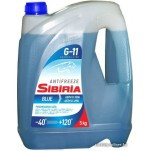Антифриз A-40 SIBIRIA G-11 синий (5 кг) 1*3шт Антифриз A-40 SIBIRIA G-11 синий (5 кг) 1*3шт