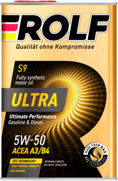 Масло мотор. ROLF ULTRA 5W50 ACEA A3/B4 API SN/CF 1л (металл) ( 1*12шт) Масло мотор. ROLF ULTRA 5W50 ACEA A3/B4 API SN/CF 1л (металл) ( 1*12шт)