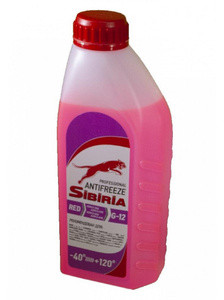 Акция Блок Антифриз A-40 SIBIRIA G-12+ красный (1кг) 1*12шт Акция Блок Антифриз A-40 SIBIRIA G-12+ красный (1кг) 1*12шт