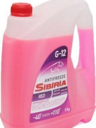Акция Блок Антифриз A-40 SIBIRIA G-12+ красный (5кг) 1*3шт Акция Блок Антифриз A-40 SIBIRIA G-12+ красный (5кг) 1*3шт