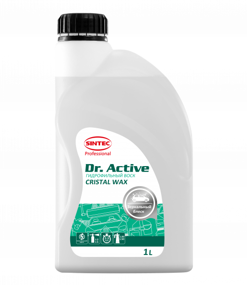 Sintec Гидрофильный воск Dr.Active "Cristal Wax" 1л (1*15шт) Sintec Гидрофильный воск Dr.Active "Cristal Wax" 1л (1*15шт)
