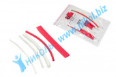 Трубка термоусадочн (кембрик) набор 15 шт., L=100мм NOVA-PRO Трубка термоусадочн (кембрик) набор 15 шт., L=100мм NOVA-PRO