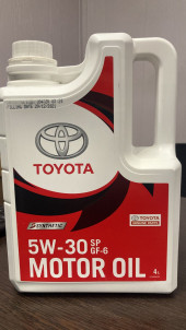 Масло мотор.Toyota (ОАЭ) 5W30 TGMO API SP ILSAC GF-6 (4л) 1*4шт. Масло мотор.Toyota (ОАЭ) 5W30 TGMO API SP ILSAC GF-6 (4л) 1*4шт.