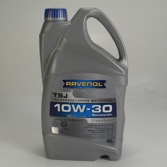 Масло моторное полусинт. Ravenol TSJ 10W30 ILSAC GF-5 4л.