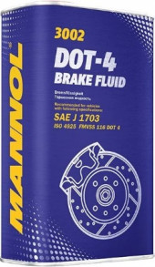 Торм. жидкость 3002 MANNOL DOT-4 1 л. Торм. жидкость 3002 MANNOL DOT-4 1 л.