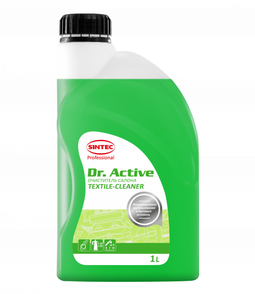 Sintec Очиститель салона Dr.Active "Textile сleaner" 1л (1*12шт)