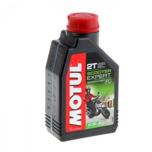 Масло мотор. MOTUL SCOOTER EXPERT 2Т полусинт. (1л.) (1*12)