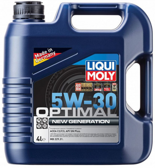 Масло мотор. Liqui Moly 5W30 Optimal HT син  4л