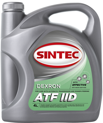 Масло трансм. SINTEC  ATF ІІD (4л) 1*4шт Dexron