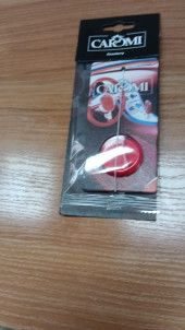Ароматизатор мембрана CAROMI клубника (красный) Ароматизатор мембрана CAROMI клубника (красный)