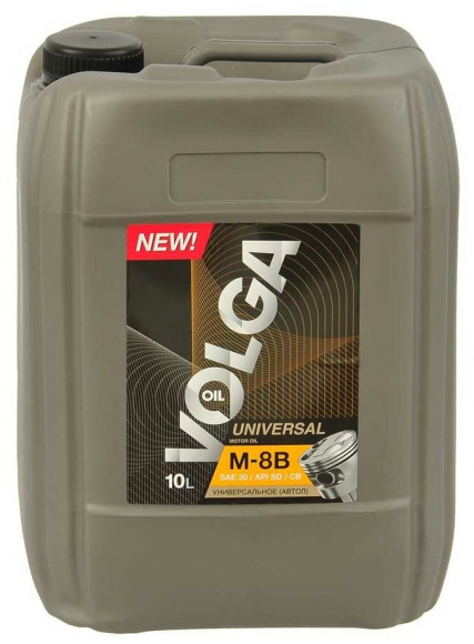 Масло мотор. М8-В  Волга Ойл 10л. 1*2шт