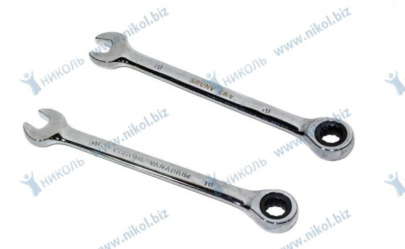 Ключ комбинированный трещоточный *10 CrV NOVA-PRO Ключ комбинированный трещоточный *10 CrV NOVA-PRO