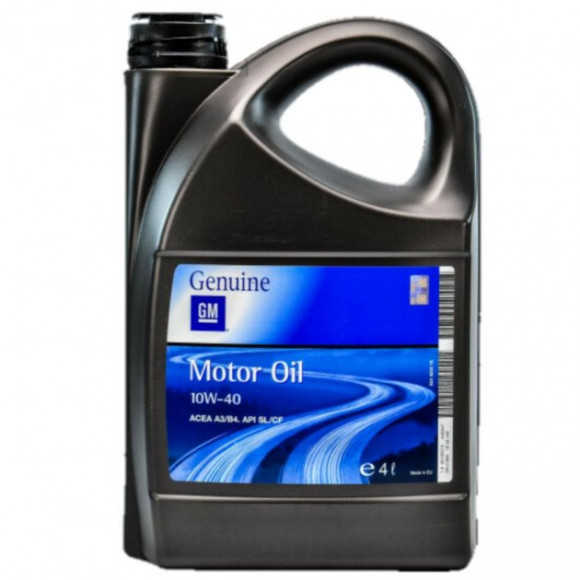Масло мотор. GM 10W40 Semi Synthetic (4л) Масло мотор. GM 10W40 Semi Synthetic (4л)