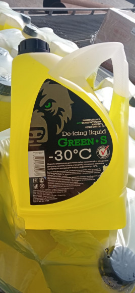 Жидкость антиобледенительная CRYSTAL (ЖЕЛТАЯ) (-30С) 5л фирм кан.(1*3шт) YELLOW Жидкость антиобледенительная CRYSTAL (ЖЕЛТАЯ) (-30С) 5л фирм кан.(1*3шт) YELLOW