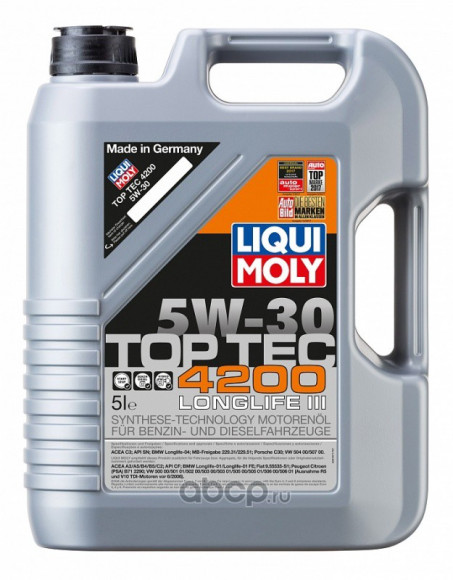 Масло мотор. Liqui Moly 5W30 TOP TEC 4200 5л. Масло мотор. Liqui Moly 5W30 TOP TEC 4200 5л.