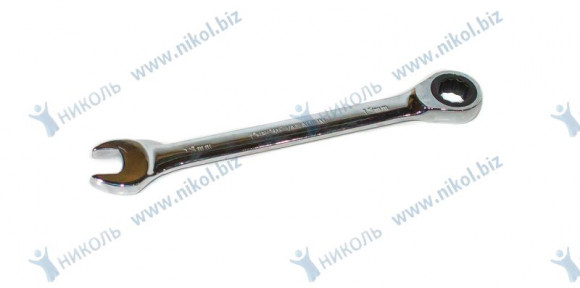 Ключ комбинированный трещоточный *13 CrV NOVA-PRO Ключ комбинированный трещоточный *13 CrV NOVA-PRO