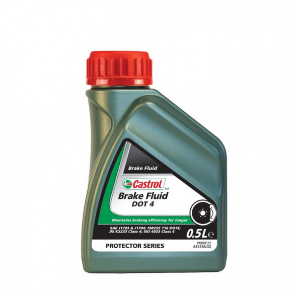 Жидкость тормоз. Castrol Brake Fluid DOT4 0.5л Жидкость тормоз. Castrol Brake Fluid DOT4 0.5л