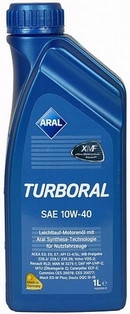 Масло мотор. 10W40 Aral Turboral (1л) 1*12 шт. Масло мотор. 10W40 Aral Turboral (1л) 1*12 шт.