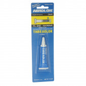 ABRO Фиксатор резьбы синий 6 мл. 1*12шт(TL342R) ABRO Фиксатор резьбы синий 6 мл. 1*12шт(TL342R)