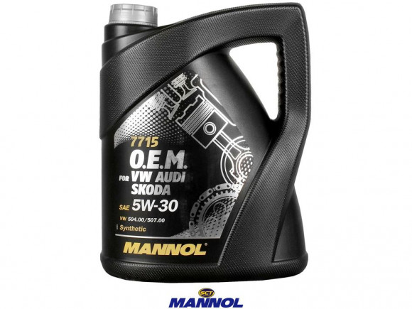 Масло синт. MANNOL 7715 O.E.M. for VW Audi Skoda 5W30 (5л.) 1*4шт.