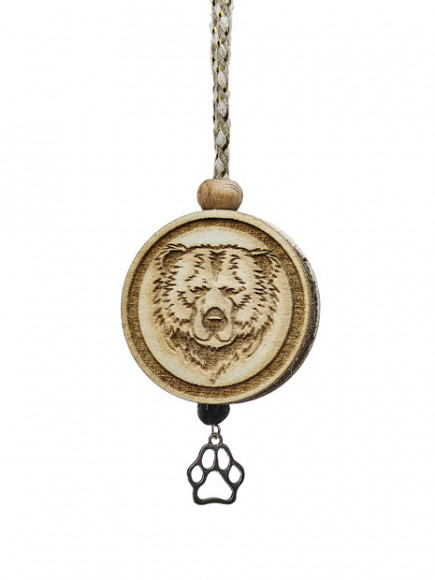 Ароматизатор подвеска CAROMI Медведь 2 в круге Парфюм Унисекс Ароматизатор подвеска CAROMI Медведь 2 в круге Парфюм Унисекс