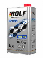 Масло мотор. ROLF. Optima SAE 15W40 API SL/CF  (1 л)