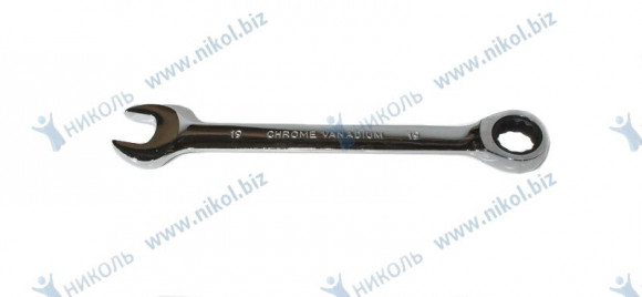 Ключ комбинированный трещоточный *19 CrV NOVA-PRO Ключ комбинированный трещоточный *19 CrV NOVA-PRO
