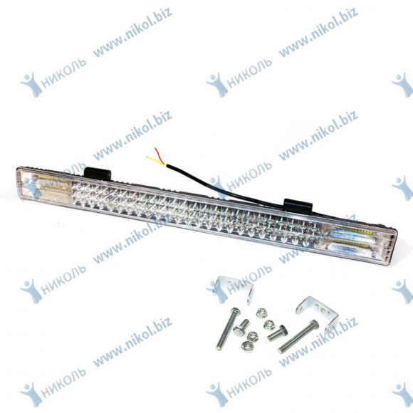 Фара-балка светодиодн 120 диодов (640*60 мм) с крепежом Фара-балка светодиодн 120 диодов (640*60 мм) с крепежом