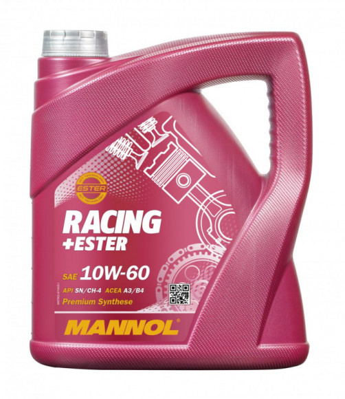 Масло синт. MANNOL 7902 Racing+Ester 10W60 (4л.) 1*4шт.
