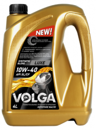 Масло мотор. 10W40 Волга-Ойл Luxe API SL/CF (4л) 1*3шт Масло мотор. 10W40 Волга-Ойл Luxe API SL/CF (4л) 1*3шт