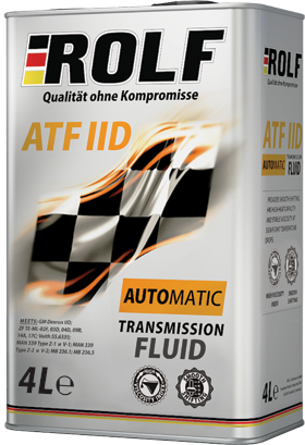 Масло трансм. ROLF ATF II   (4л) 1*4шт