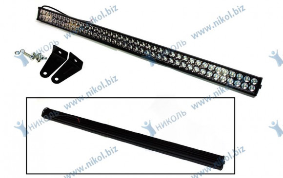 Фара-балка светодиодн 80 диодов (1040*65 мм) с крепежом Фара-балка светодиодн 80 диодов (1040*65 мм) с крепежом