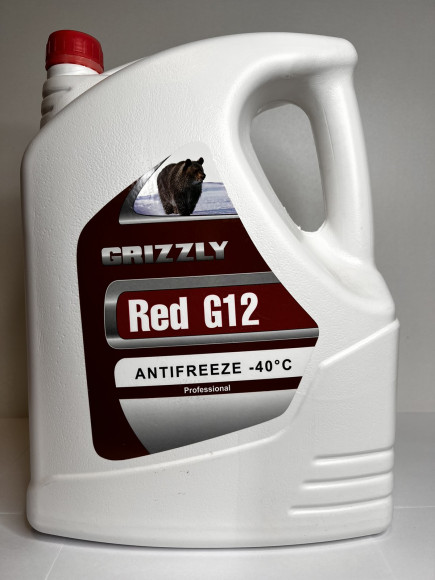 Антифриз A-40 Grizzly красный (5 кг) 1*3шт Антифриз A-40 Grizzly красный (5 кг) 1*3шт