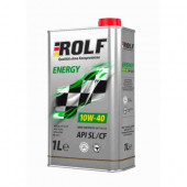 Масло мотор. ROLF. Energy SAE 10W40  API SL/CF  (1 л) 1*12шт