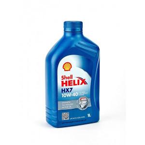 Масло мотор. 10W40 Shell Helix Plus (HX 7) (1л) (синяя) Масло мотор. 10W40 Shell Helix Plus (HX 7) (1л) (синяя)