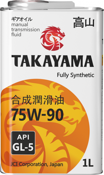 Масло трансмиссионное синт. "TAKAYAMA Transmission SAE 75W90 API GL-5" 1л (1*12) (металл) Масло трансмиссионное синт. "TAKAYAMA Transmission SAE 75W90 API GL-5" 1л (1*12) (металл)