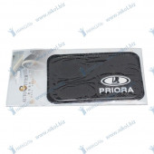 Коврик липучка PRIORA черный (бел.знач)