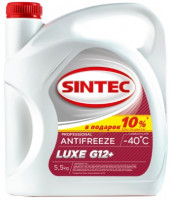 Антифриз A-40 Sintec LUX G12 (красный) (5,5 кг) АКЦИЯ 10% 1*4шт Антифриз A-40 Sintec LUX G12 (красный) (5,5 кг) АКЦИЯ 10% 1*4шт