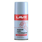 LAVR Жидкий ключ с дисульфидом молибдена, 210 мл  Ln1481 (12шт)