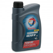 Масло трансмис. TOTAL TRANS GEAR 8 75W80 GL-4 (1л) (1*18) Масло трансмис. TOTAL TRANS GEAR 8 75W80 GL-4 (1л) (1*18)