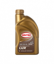 Масло мотор. SINTEC LUXE SAE 5W40 API SL/CF(1л) 1*12шт Масло мотор. SINTEC LUXE SAE 5W40 API SL/CF(1л) 1*12шт