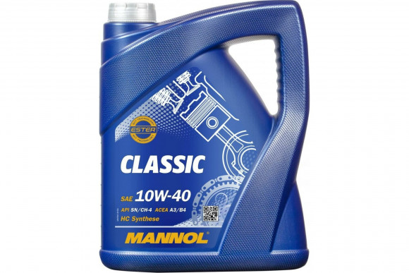 Масло мотор. MANNOL CLASSIC SAE 10W-40 5 л. Масло мотор. MANNOL CLASSIC SAE 10W-40 5 л.