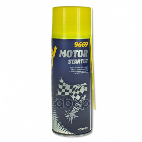 Средство для быстрого запуска двигателя MANNOL 450мл. Средство для быстрого запуска двигателя MANNOL 450мл.